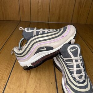 Nike Air Max 97 VT Gray Pink Beige Women's Running Sneakers Shoes Size US 7